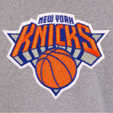 New York Knicks  JH Design Two-Tone Reversible Fleece Jacket - Gray/Royal