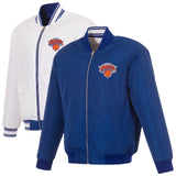 New York Knicks Reversible Full-Zip Flight Jacket