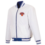 New York Knicks Reversible Full-Zip Flight Jacket