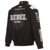 2024 Kyle Busch JH Design NASCAR Black Full-Snap Jacket - J.H. Sports Jackets