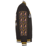 Los Angeles Lakers Commemorative Reversible Wool Championship Jacket - Black