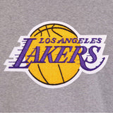 Los Angeles Lakers Two-Tone Reversible Fleece Jacket - Gray/Black