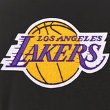 Los Angeles Lakers JH Design Reversible Women Fleece Jacket - Black