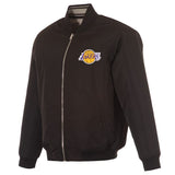 Los Angeles Lakers Reversible Full-Zip Flight Jacket