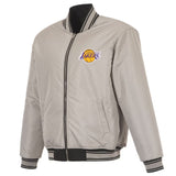 Los Angeles Lakers Reversible Full-Zip Flight Jacket