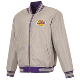 Los Angeles Lakers Reversible Full-Zip Flight Jacket