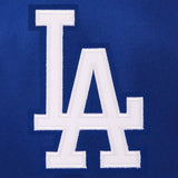 Los Angeles Dodgers Women's Embroidered Logo All-Wool Jacket - Royal