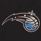 Orlando Magic Reversible Wool Jacket - Embroidered Logos JH Design Black