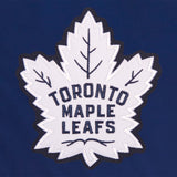 Toronto Maple Leafs Reversible Wool Jacket - Royal - J.H. Sports Jackets