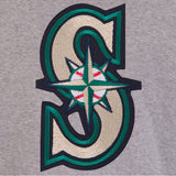 Seattle Mariners  JH Design -Two-Tone Reversible Fleece Jacket - Gray/Navy