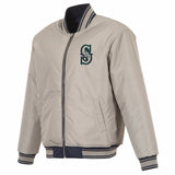 Seattle Mariners Reversible Full-Zip Flight Jacket