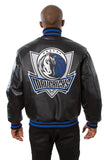 Dallas Mavericks Full Leather Jacket - Black