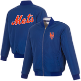 New York Mets Reversible Full-Zip Flight Jacket