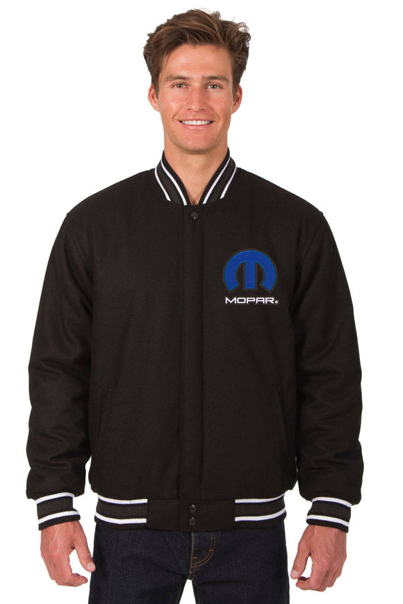 Mopar Wool Varsity Jacket - Black