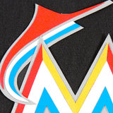 Miami Marlins Full Leather Jacket - Black