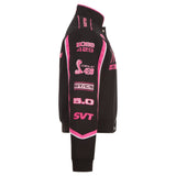 Ford Mustang Collage Women Twill Jacket - Black/Pink