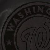 Washington Nationals Full Leather Jacket - Black/Black