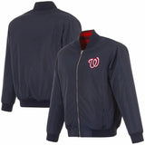 Washington Nationals Reversible Full-Zip Flight Jacket