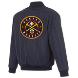 Denver Nuggets Reversible Full-Zip Flight Jacket