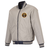 Denver Nuggets Reversible Full-Zip Flight Jacket