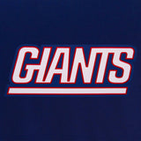 New York Giants Reversible Wool Jacket - Royal Blue