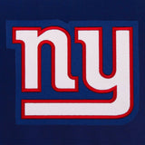 New York Giants Reversible Wool Jacket - Royal Blue