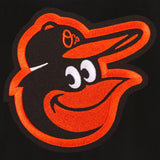 Baltimore Orioles Reversible Wool Jacket - Black