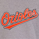 Baltimore Orioles JH Design Two-Tone Reversible Fleece Jacket - Gray/Black