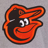 Baltimore Orioles Two-Tone Reversible Fleece Jacket - Gray/Black