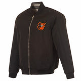 Baltimore Orioles Reversible Full-Zip Flight Jacket