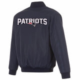 New England Patriots Reversible Full-Zip Flight Jacket