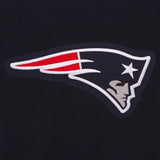 New England Patriots Reversible Wool Jacket - Navy