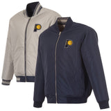 Indiana Pacer Reversible Full-Zip Flight Jacket