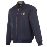 Indiana Pacer Reversible Full-Zip Flight Jacket