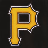 Pittsburgh Pirates Reversible Wool Jacket - Black