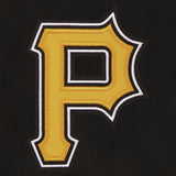 Pittsburgh Pirates Reversible Wool Jacket - Black