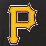 Pittsburgh Pirates JH Design Reversible Women Fleece Jacket - Black