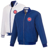 Detroit Pistons Reversible Full-Zip Flight Jacket