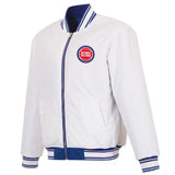 Detroit Pistons Reversible Full-Zip Flight Jacket