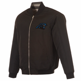 Carolina Panthers Reversible Full-Zip Flight Jacket