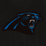 Carolina Panthers Reversible Wool Jacket - Black