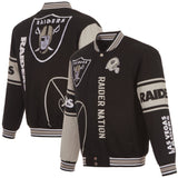 Las Vegas Raiders Cotton Twill Jacket - Black