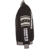 Las Vegas Raiders Cotton Twill Jacket - Black