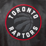 Toronto Raptors Full Leather Jacket - Black