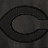 Cincinnati Reds Full Leather Jacket - Black/Black