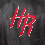 Houston Rockets Full Leather Jacket - Black