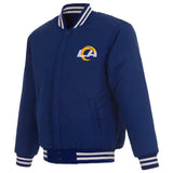 Los Angeles Rams  Reversible Wool Jacket - Royal