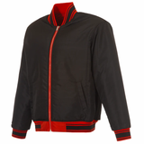 Texas Rangers Reversible Full-Zip Flight Jacket - J.H. Sports Jackets