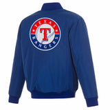 Texas Rangers Reversible Full-Zip Flight Jacket