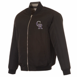 Colorado Rockies Reversible Full-Zip Flight Jacket